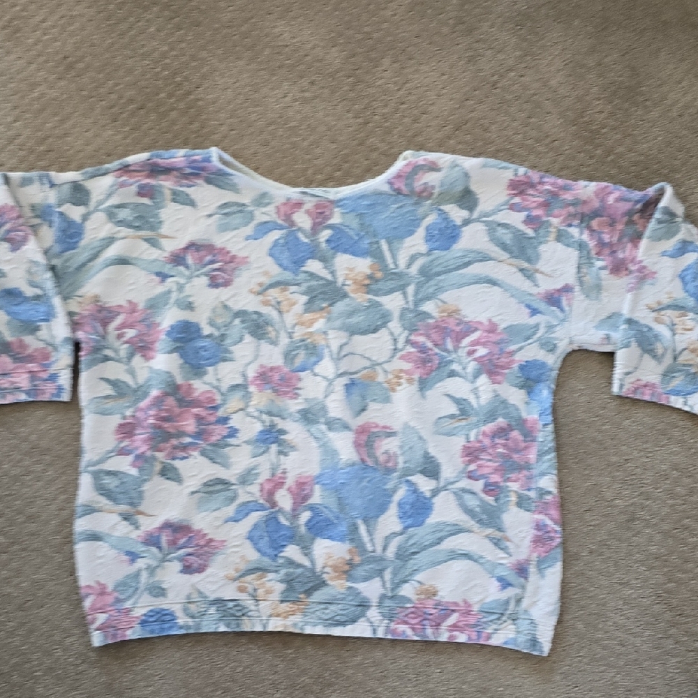 Floral Knit Shirt